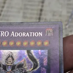 Yugioh Card Vision HERO Adoration (GENF-EN096) Secret Rare - Image 4