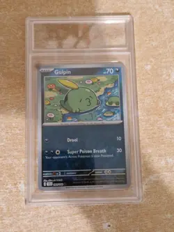5 Empty Grading Card Frosted Slab Case Display Pokemon Topps YuGiOh PSA CGC ACE - Image 3