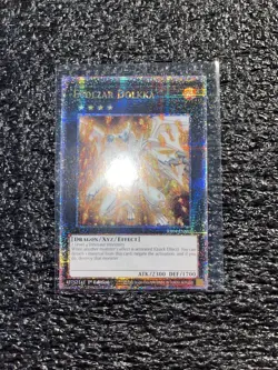 Yugioh Evolzar Dolkka RA04-EN167 Quarter Century Secret Rare 1st Edition NM - Image 1