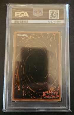 Yugioh Blue Eyes White Dragon LOB-001 1st Edition 2002 North American PSA 5 - Image 2