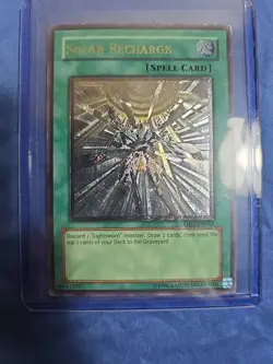 Yugioh Solar Recharge Ultimate Rare LODT-EN052 Unlimited LP - Image 1