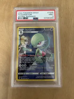PSA 9 MINT Gardevoir Astral Radiance Trainer Gallery Pokemon Card TG05/TG30 - Image 1