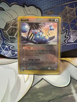 Pokemon TCG Card - Azurill - Sandstorm 31/100 Uncommon - Reverse Holo LP/MP - Image 1