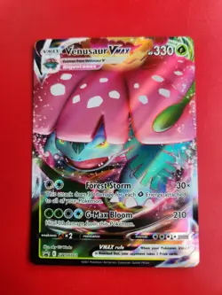 Pokemon TCG Venusaur VMAX SWSH102 Sword & Shield Black Star Promo - Image 1
