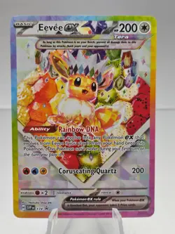 Pokemon TCG Eevee EX 174 SPC Black Star Promo Prismatic Evolutions - Image 1