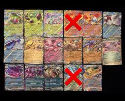 Pokemon TCG Destined Rivals EX (NEAR COMPLETE SET (15/17) - Image 1
