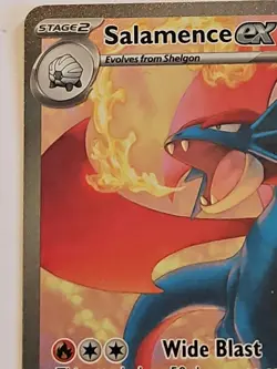 Pokemon Secret Illustration Rare Salamence ex 187/159 Sv09: Journey Together - Image 2
