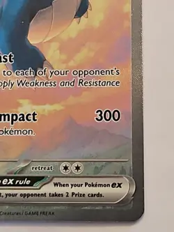 Pokemon Secret Illustration Rare Salamence ex 187/159 Sv09: Journey Together - Image 4