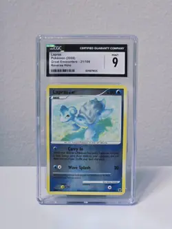 2008 Lapras - Diamond & Pearl Great Encounters - CGC 9 Mint Pokemon Card 21/106 - Image 1