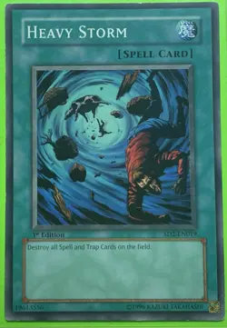 Yu-Gi-Oh TCG Heavy Storm SD2-EN019 1st Edition Regular Common Card LP - Image 1