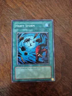 Yu-Gi-Oh! Heavy Storm SD09-EN025 Common 1st Edition NM - Image 1