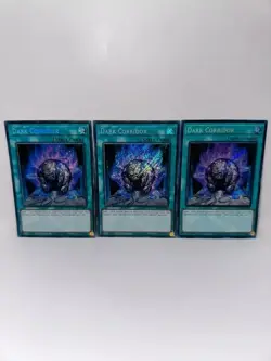 Yu-Gi-Oh 3x Dark Corridor DUNE-EN059 Secret Rare 1st Edition - Image 1