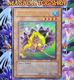 Yugioh Toon Mermaid Magic Ruler 1st Edition Ultra Rare MRL-072 Konami 2002 PL - Image 1