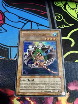 Yugioh Toon Mermaid Magic Ruler 1st Edition Ultra Rare MRL-072 Konami 2002 PL - Image 1