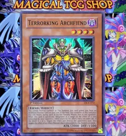 Yugioh Terrorking Archfiend Dark Crisis 1st Edition Super Rare DCR-072 Konami - Image 1