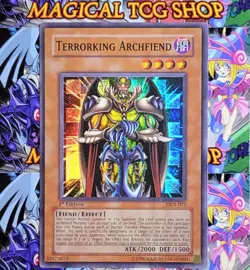 Yugioh Terrorking Archfiend Dark Crisis 1st Edition Super Rare DCR-072 Konami - Image 3