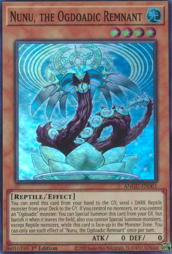1X NM Nunu, the Ogdoadic Remnant - ANGU-EN001 - Super Rare 1st Edition yugioh - Image 1