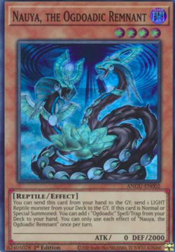 1X NM Nauya, the Ogdoadic Remnant - ANGU-EN002 - Super Rare 1st Edition yugioh - Image 1