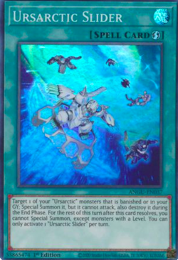1X NM Ursarctic Slider - ANGU-EN037 - Super Rare 1st Edition yugioh - Image 1
