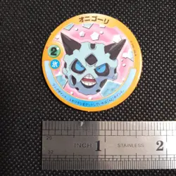 Glalie Pokemon Patchin Menko Card Nintendo Very Rare Japanese From Japan - Image 2