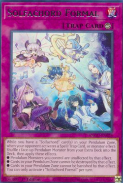 1X NM Solfachord Formal - ANGU-EN026 - Rare 1st Edition yugioh - Image 1