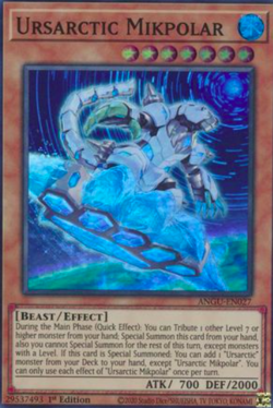 1X NM Ursarctic Mikpolar - ANGU-EN027 - Super Rare 1st Edition yugioh - Image 1