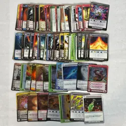 Chaotic Card Lot 150+ HP/DMG Chaotic TCG Cards w/ 18 Foils 1st Edition - Image 1