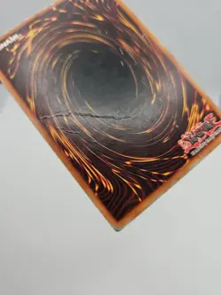 Tri-Horned Dragon LOB-000 Moderately Played Secret Rare Holo Yugioh Card 2002 - Image 3