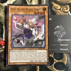 Silvy of the White Forest OP28‑EN005 Super Rare NM YuGiOh Card - Fast Shipping! - Image 1