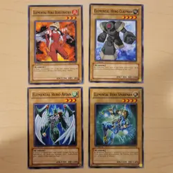 Yugioh Elemental HERO Cards- Mint Condition- Never Played~! most 1st Edition* - Image 3