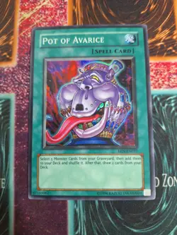 Yu-Gi-Oh! Pot of Avarice EEN-EN037 Super Rare Unlimited NM/LP - Image 1