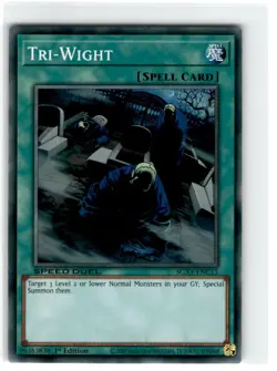 2020 Yu-Gi-Oh! Speed Duel Tri-Wight Common SGX1-ENC15 Moderately Played 1st - Image 1