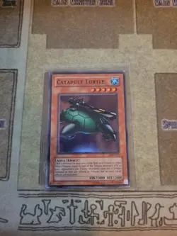 YUGIOH CATAPULT TURTLE MRD-075 SUPER UNLIMITED EDITION 1996 MP - Image 3