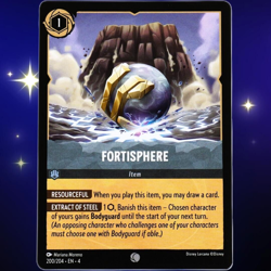 Fortisphere Item Card - Common - Disney Lorcana TCG Ursula's Return #200/204 - Image 1