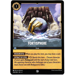 Fortisphere Item Card - Common - Disney Lorcana TCG Ursula's Return #200/204 - Image 2