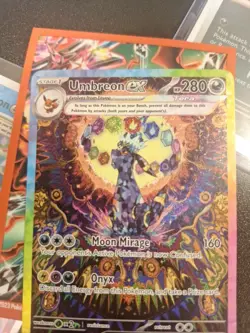 Pokemon TCG Prismatic Evolutions Umbreon EX Card 161/131 - Image 5