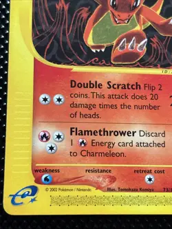 Pokemon TCG Charmeleon Expedition Card 73/165 Non-Holo Mint / Near Mint Clean - Image 5