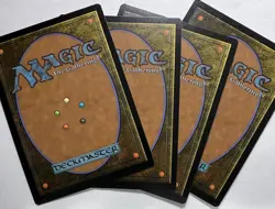 X4 Plains 0572 Final Fantasy Foil MTG NM Magic Land Card - Image 2