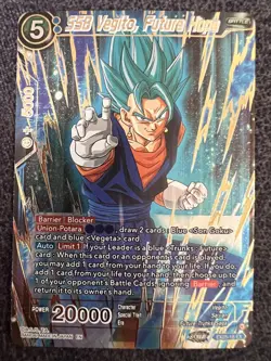 Dragon Ball Super Card Game SSB Vegito, Future Hope EX25-16 EX NM - Image 1
