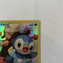 Pokemon TCG Piplup Holo Secret Rare Card Cosmic Eclipse 239/236 - Image 5