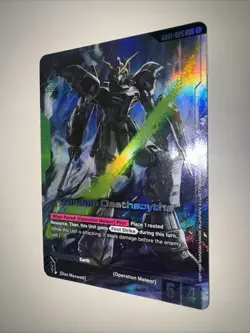 Gundam Deathscythe LR+ (Alt Art) GD01-025 Gundam Card Game TCG - Image 3