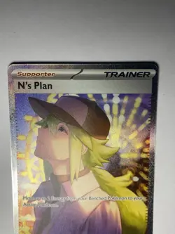 N's Plan - 170/086 Black Bolt Special Illustration Rare Full Art Pokemon Card - Image 3