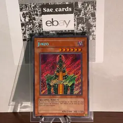 Yu-Gi-Oh Jinzo BPT-011 Secret Rare Card - Image 1