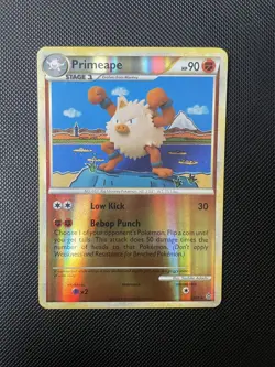 Primeape - 22/95 - Pokemon Unleashed Reverse Holo Rare Card LP - Image 1