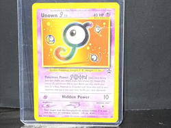 NM Pokemon UNOWN J Card BLACK STAR PROMO Set #38 Wizard of the Coast League WOTC - Image 3