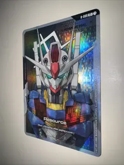 Gundam Card Game Gundam Aerial Foil Resource R-009 C+ English TCG CCG - Image 3
