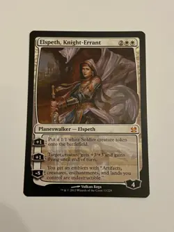 Magic the Gathering : MODERN MASTERS Elspeth Knight-Errant NM MTG - Image 1