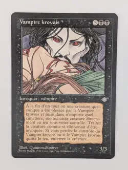 Krokivan Vampire *FR* - Excellent - Ice Age - MTG - Image 1