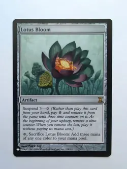 MTG Lotus Bloom (LIST) The List Reprints Regular Rare 259/301 - Image 1