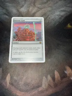 MTG Defense Grid 9th Edition NM Artifact Anti-Blue Tax Commander Combo - Image 1